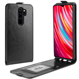 Pattintható tok a Xiaomi Redmi Note 8 Pro, Flip, fekete