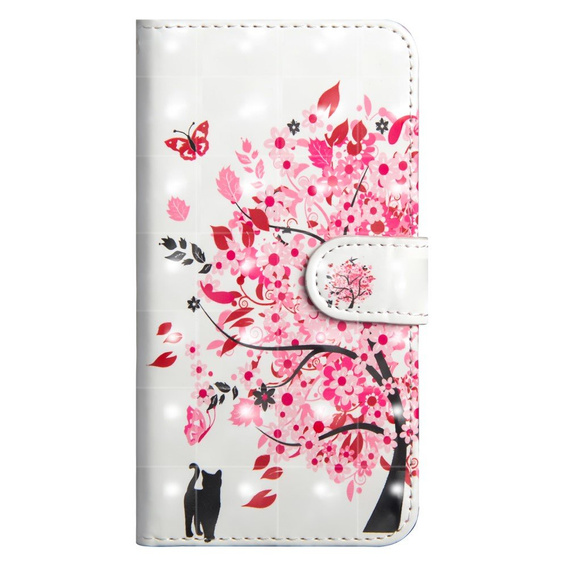 Pattintható tok a Samsung Galaxy A10, Wallet, Cat & Tree