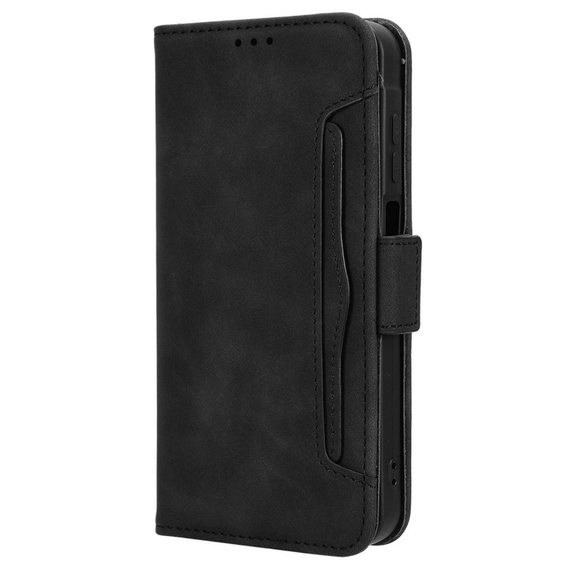 Pattintható tok a Xiaomi Redmi 15C 4G/LTE, Card Slot, fekete
