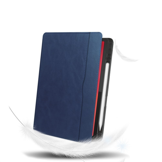 Tok Lenovo Tab M11, Business Card and Pen Slotl, kék