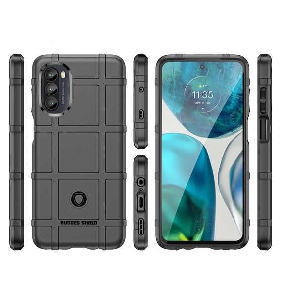 Telefontok a Motorola Moto G52 / G82 5G, Rugged Shield, fekete