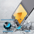 Telefontok a Samsung Galaxy Z Flip7 FE / Z Flip6, Fusion Hybrid, átlátszó