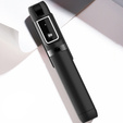 Selfie Stick Coco P-04 állvány funkcióval és Bluetooth távirányítóval, 6,5 cm és 9,5 cm közötti okostelefonok számára