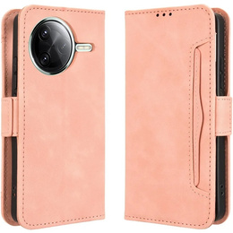 Pattintható tok a Xiaomi Poco F7 Ultra, Card Slot, rózsaszín