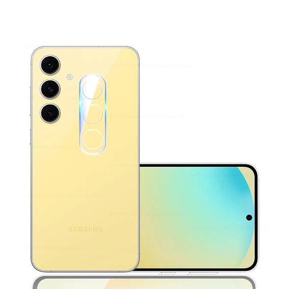 Edzett kameraüveg Samsung Galaxy S24 FE, átlátszó