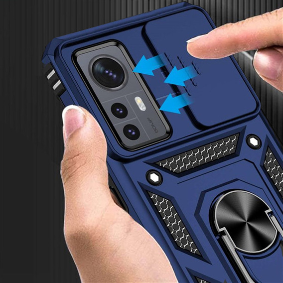 Telefontok a Xiaomi 12 / 12X, CamShield Slide, kék