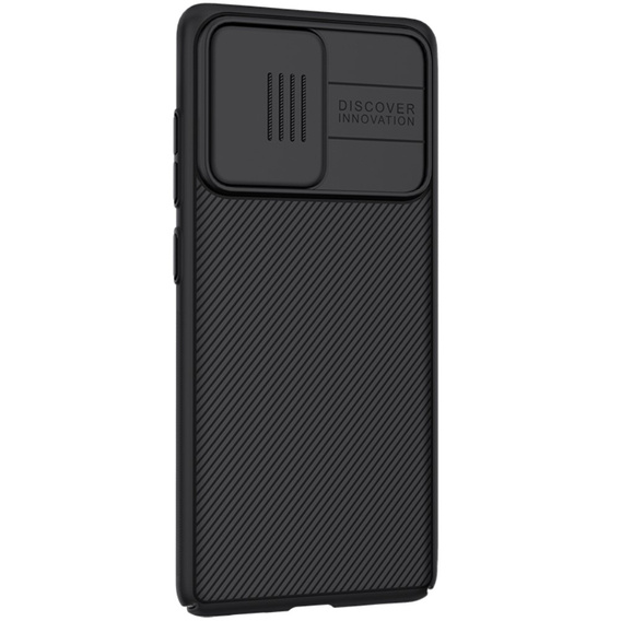 Tok Samsung Galaxy S20 FE, páncélozott Nillkin, CamShield Pro, fekete