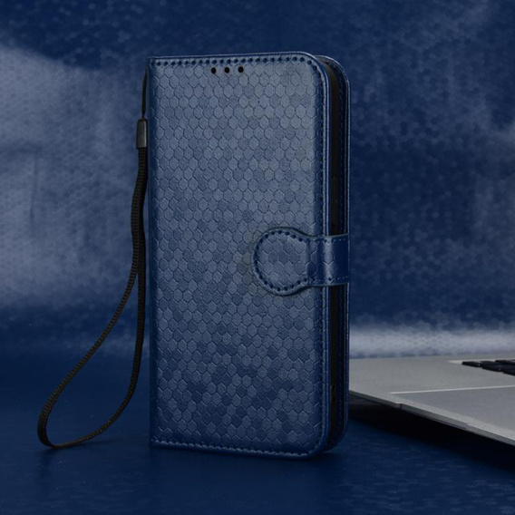 Flap tok Realme Note 70T 4G, Wallet Rhombus, kék