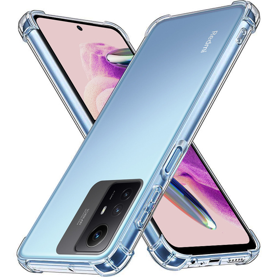 Telefontok a Xiaomi Redmi Note 12S, Dropproof, átlátszó