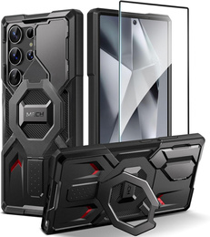 Tongate MECH MagSafe Series fekete tok Samsung Galaxy S24 Ultra készülékekhez