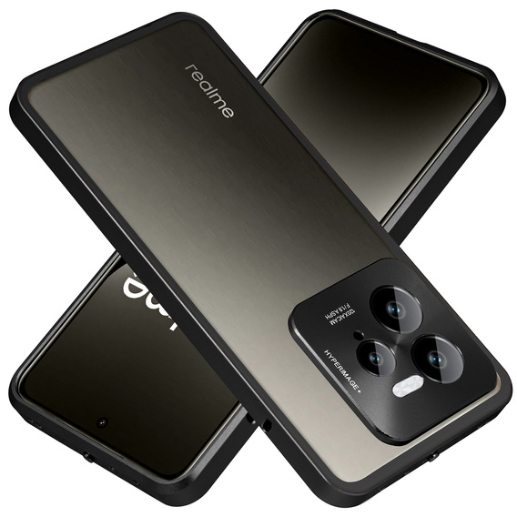 Tok az Realme GT 7 Pro, Frame Case, fekete