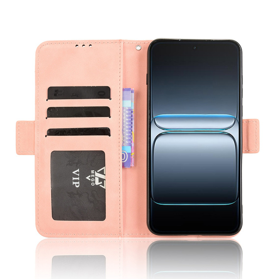 Pattintható tok a OnePlus Nord 5, Card Slot, rózsaszín