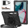 Páncélozott tok Lenovo Tab P11 Pro Gen 2 TB132FU TB132XU 11.2" iPad Pro 12.9 1, védő 360, hely a tollnak, fekete