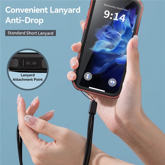 SHELLBOX GTM IP68 vízálló tok MagSafe-vel iPhone 17 Pro-hoz