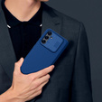 Tok Samsung Galaxy A54 5G, páncélozott Nillkin, CamShield Pro, kék