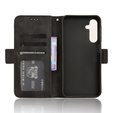 Pattintható tok a Samsung Galaxy A25 5G, Card Slot, fekete