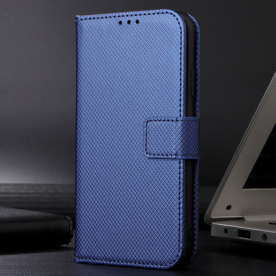 Pattintható tok a Infinix Hot 20i, Wallet Smart Magnet Case, kék