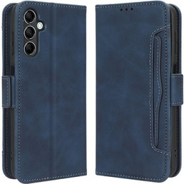 Pattintható tok a Samsung Galaxy M34, Card Slot, kék