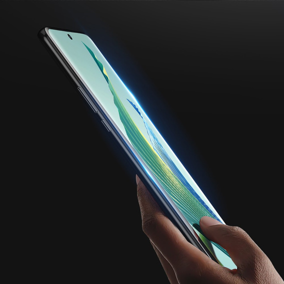 Edzett üveg Honor Magic 5 Lite, Dux Ducis teljes képernyőhöz, fekete