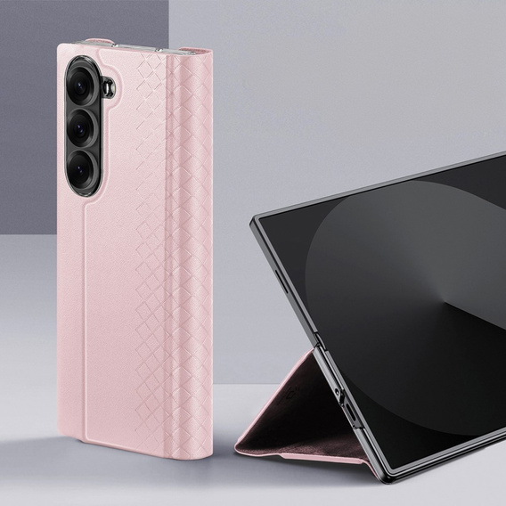 Tok Dux Ducis Samsung Galaxy Z Fold7 5G, Bril, rózsaszín