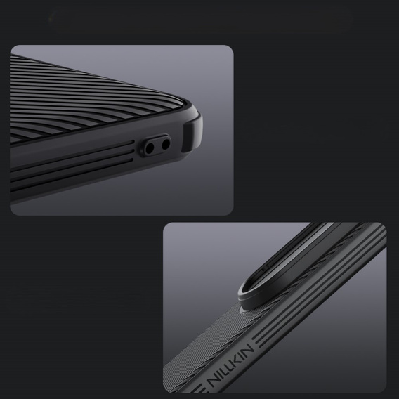 Tok Honor Magic 7 Pro, páncélozott Nillkin, CamShield Pro, fekete