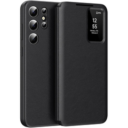 Flip tok Samsung Galaxy S24 Ultra, Smart View Wallet, fekete