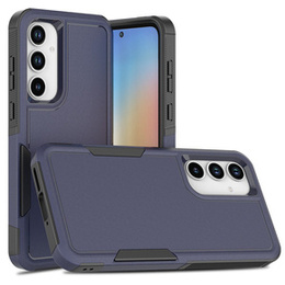 Páncélozott tok Samsung Galaxy A55 5G, Dual Shockproof, sötétkék