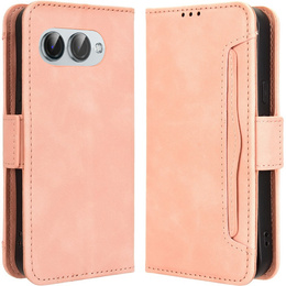 Pattintható tok a T Phone 3 5G, Card Slot, rózsaszín