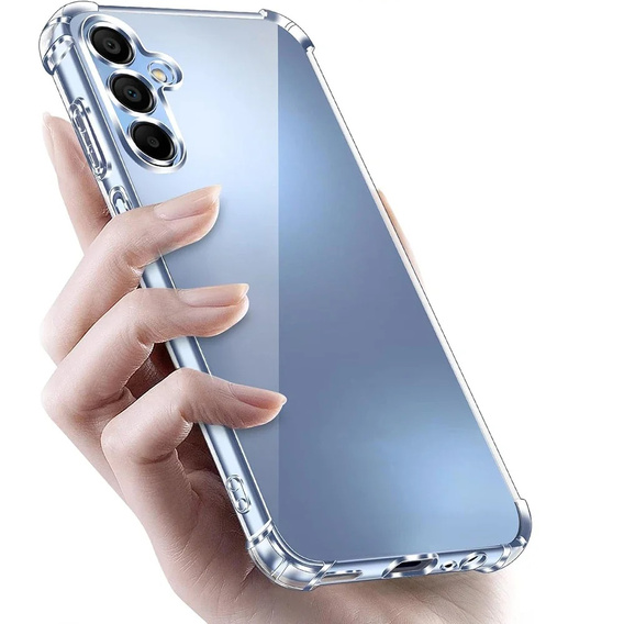 Telefontok a Samsung Galaxy A16, Dropproof, átlátszó