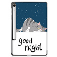 Tok Samsung Galaxy Tab S10 Lite / S10 FE / S9 FE, pánttal, sleeping cat