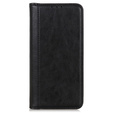 Telefontok a Google Pixel 8 Pro, Wallet Litchi Leather, fekete