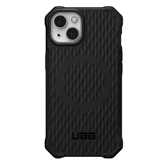 Urban Armor Gear Telefontok a iPhone 14 Plus, Essential Armor MagSafe, fekete