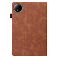 Tok Xiaomi Redmi Pad SE 8.7, Classic, tolltartóval, barna