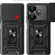 Telefontok a Realme GT 6 / 6T, CamShield Slide, fekete