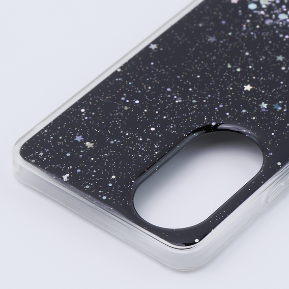 Telefontok a Oppo A58 4G, Glittery, fekete