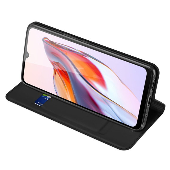 Dux Ducis Telefontok a Xiaomi Redmi 12C, Skinpro, fekete