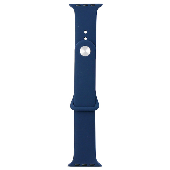 Pasek Silikonowy do Apple Watch 1/2/3/4/5/6/7/8/SE/ULTRA 42/44/45/49mm, Czarny