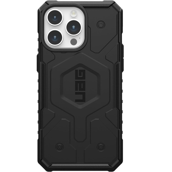 Urban Armor Gear Telefontok a iPhone 15 Pro Max, Pathfinder MagSafe, fekete