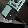 Telefontok a Xiaomi Redmi 10C, CamShield Slide, zöld
