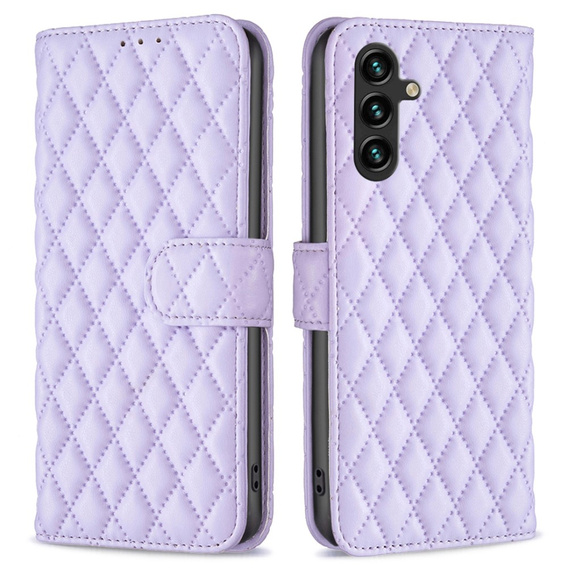Pattintható tok a Samsung Galaxy A56, Wallet, BINFEN COLOR, lila