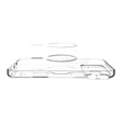 Spigen Ultra Hybrid MagSafe tok iPhone 17 Pro-hoz, átlátszó / grafit
