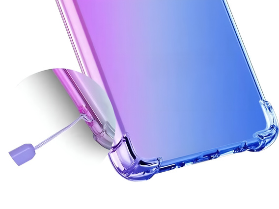 Tok Honor 400 Lite, Gradient Dropproof, Lila / kék