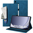 Tok Samsung Galaxy Tab A9+, Classic, tolltartóval, kék