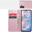 CASEME flip tok Samsung Galaxy A14 5G, Waxy Textured, rózsaszín