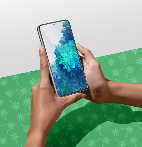 5D Full Glue Smart Palm edzett üveg a Samsung Galaxy S20 FE készülékhez