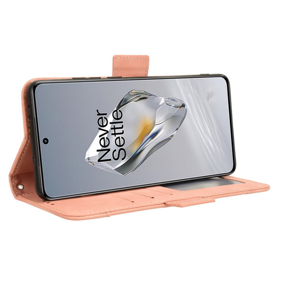 Pattintható tok a OnePlus 12 5G, Card Slot, rózsaszín