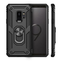 Páncélozott telefontok a Samsung Galaxy S9, Nox Case Ring, fekete