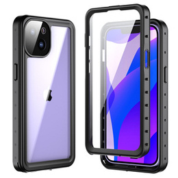 IP68 vízálló tok a iPhone 13, fekete