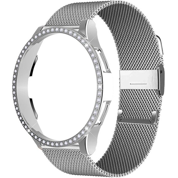Milánói karkötő szíj + tok Samsung Galaxy Watch 7 44 mm-es órához