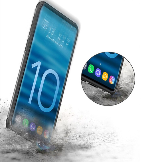 Telefontok a Samsung Galaxy S10, Sliding Card Holder, fekete